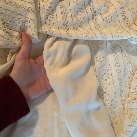 Free People Lace Tu Es La mini Dress - Picture 8 of 9